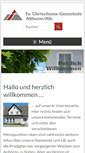 Mobile Screenshot of chrischona-altheim.de